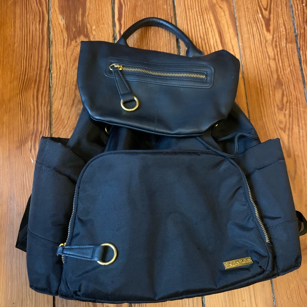 EUC SkipHop backpack diaper bag